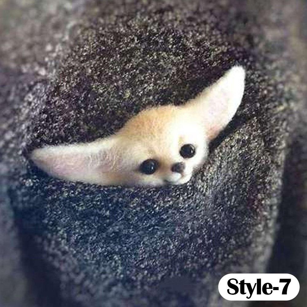 Cartoon Felt Toy Gift Handmade Material Kit Animal Wool Felting Wool Doll Brooch Needle Felting Kit