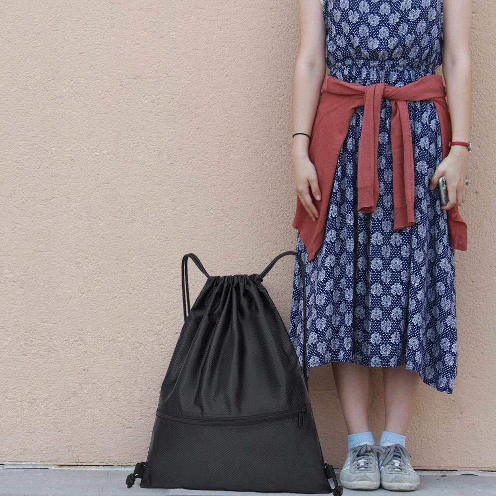 Модный рюкзак на шнурке, портативный дорожный рюкзак, легкий простой спортивный рюкзак, сумка для компьютера