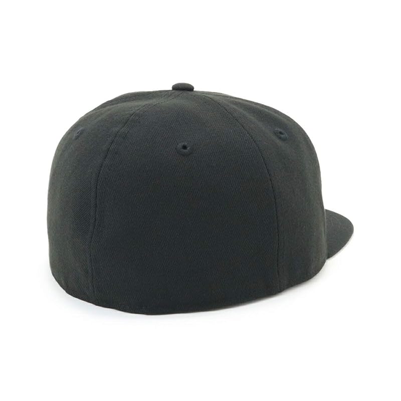 [New Era] cap basic Plain color black 7 1/2 506 BASIC BLK/WHT 25J