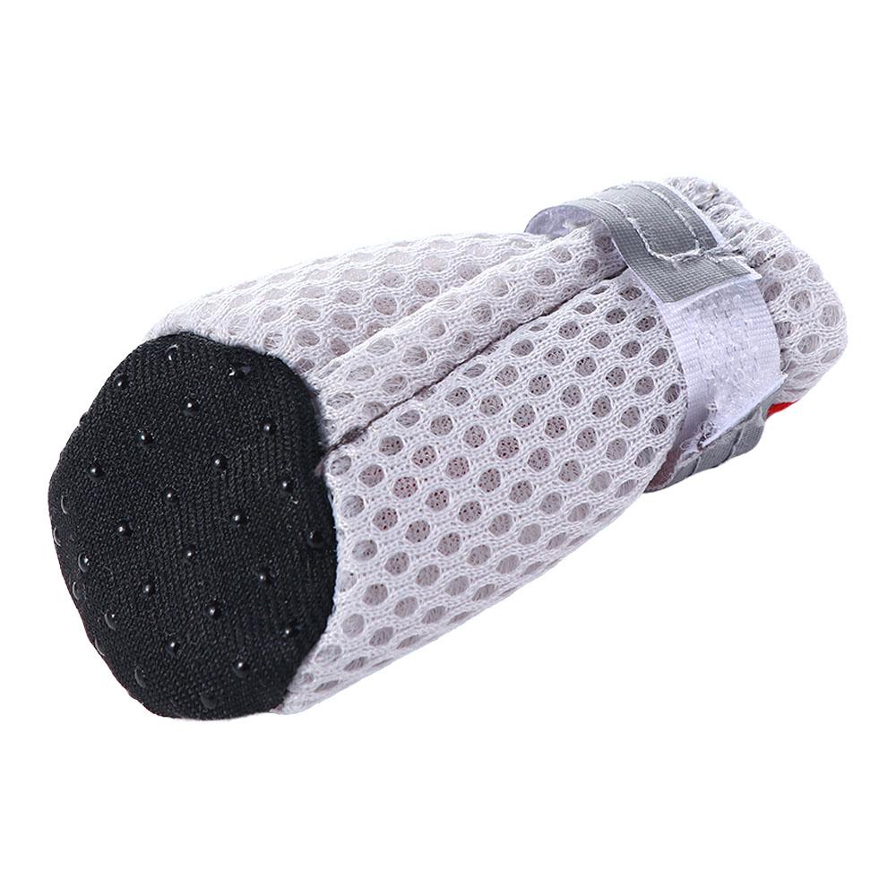 Yorkshire with Reflective Stripe Paw Protectors Pet Rain Boots Pet Supplies Dog Shoes Dog Boots