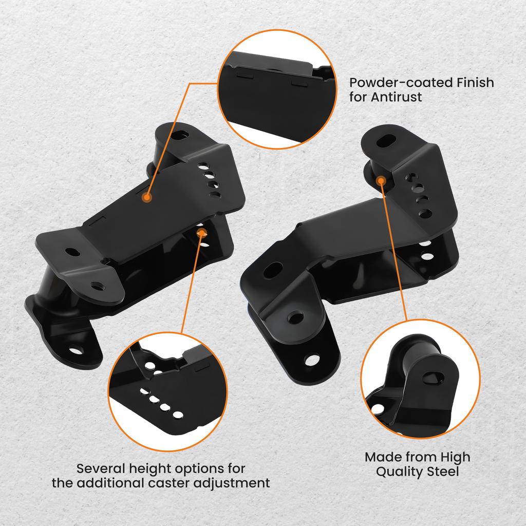 Front Control Arm Correction Drop Bracket For Jeep Wrangler JK/JKU 2007-2018 New