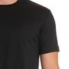 Emporio Armani Однотонная футболка с логотипом, короткий рукав, мужская одежда, черная 8N1TE8-1JUVZ-0999