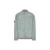 STONE ISLAND Compass Patch Zip Up Jacket Sky Blue Men Outerwear 781510919-V0041