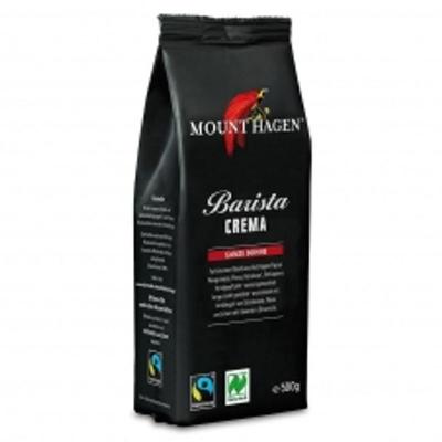 Mount Hagen BIO Fair Trade Обжаренные зерна кофе Арабика Barista Crema 500 г