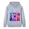 Children's Anime Costume Kpop Devil Hunter Casual Fashion Autumn and Winter Girls' Sportswear Hooded Sweatshirt