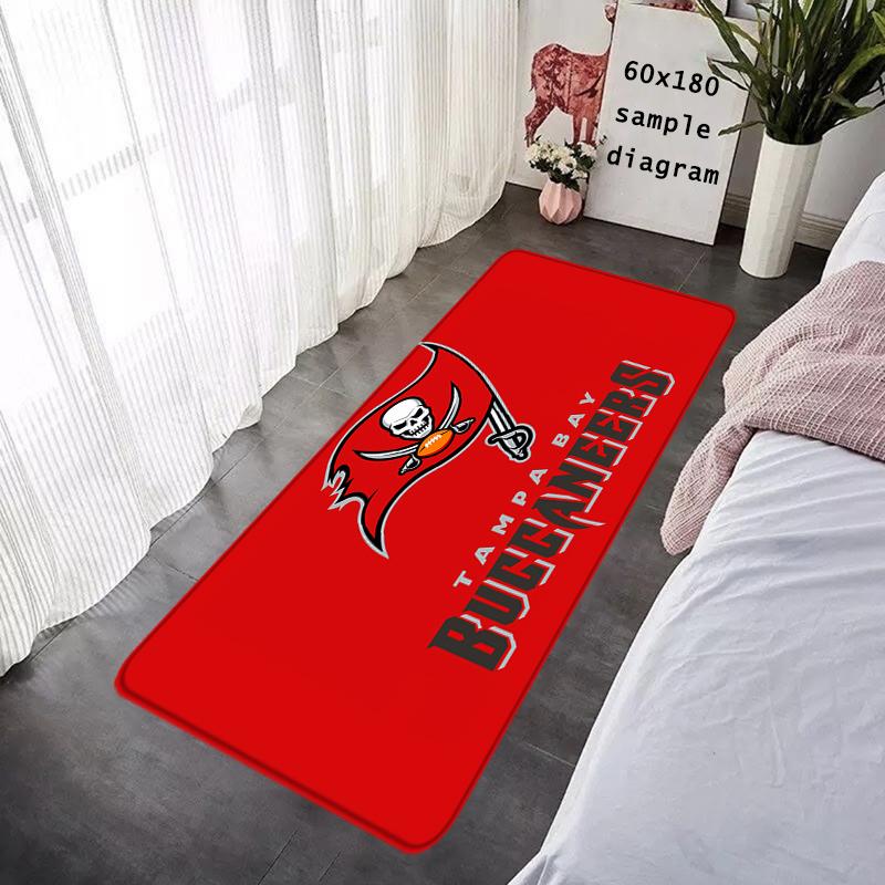 Foot Rug Welcome Floor Mat for Entryway Tampa Bay Buccaneers Bath Hallway Carpet Kitchen Water Absorbed Rugs Fluffy Home Decor