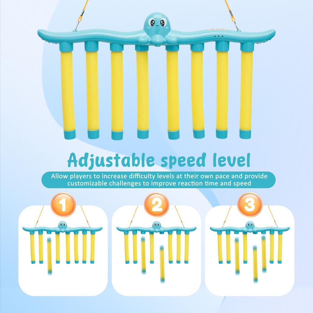 Игра "Падающие палочки" Вызов Детская игрушка для ловли палочек Тренировка реакции Рука-глаз Образовательная Интерактивная игрушка для родителей и детей Спорт