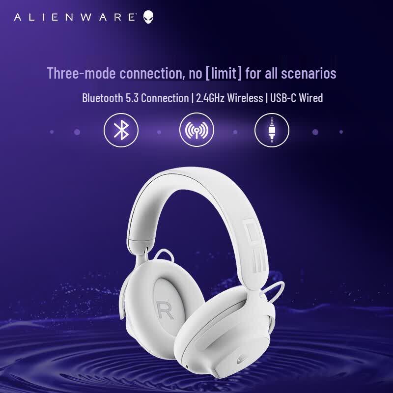 Alienware AW PRO Tri-Mode Gaming Headset with ANC