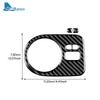 DJWX5 Real Soft Carbon Fiber Sticker For Seat Ibiza 6j 2009 2010 2011 2012 2013 2014 LHD RHD Car Headlight Switch Frame Interior Trim