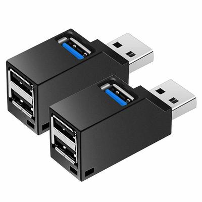 USB 3,0 адаптер-концентратор, удлинитель, мини-разветвитель, 3 порта для ПК, ноутбука, Macbook, мобильного телефона, высокоскоростное устройство для чтения дисков U