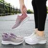 Spring and Autumn Sports Women's Shoes 2024 New Gradient Casual Sports Shoes Mesh Breathable Soft Sole Women's Shoes