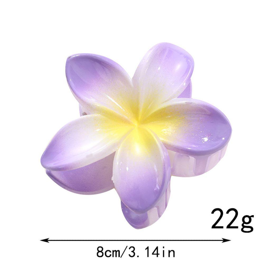 Plumeria Flower Shape Hairpins Bohemian Styling Hair Clip New Hair Claw  Summer