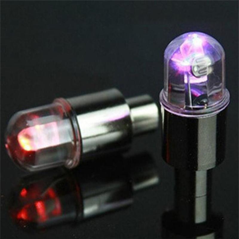 2/4 шт. колпачок для колесных фонарей, автомобильный колпачок для колес, шин, воздушных клапанов, светодиодный колпачок, аксессуары для велосипеда, автомобиля, мотоцикла