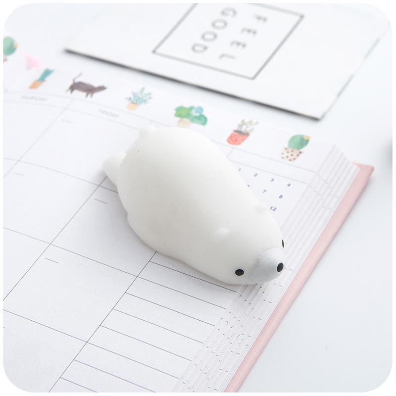 1 шт. игрушки милые животные антистресс Squeeze Mochi мягкие игрушки Abreact мягкие липкие Squishi игрушки для снятия стресса забавный подарок