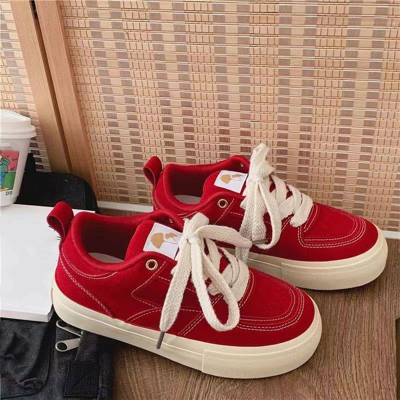 Новые повседневные удобные кроссовки на плоской подошве со шнуровкой, модные дышащие вулканизированные туфли с круглым носком, женские кроссовки