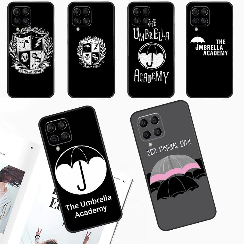 Чехол с логотипом Umbrella Academy для Samsung Galaxy M54 M34 M14 M21 M31 M51 M12 M32 M52 M13 M33 M53 M30s M31s M20 M55
