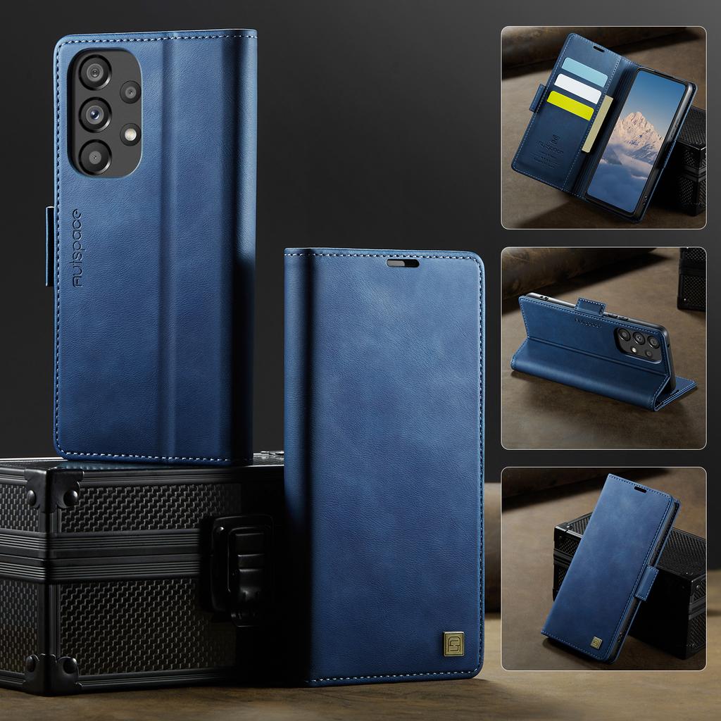 For Samsung Galaxy A53 5G  Wallet Case with Card Slots & Kickstand, 360° Protection Leather Case