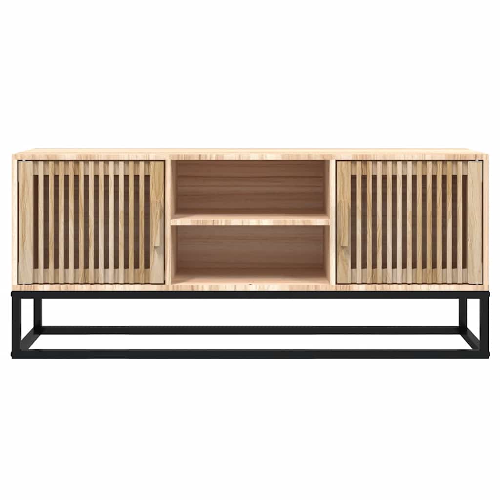 TV Cabinet 105 x 30 x 45 cm Particle Board and Iron