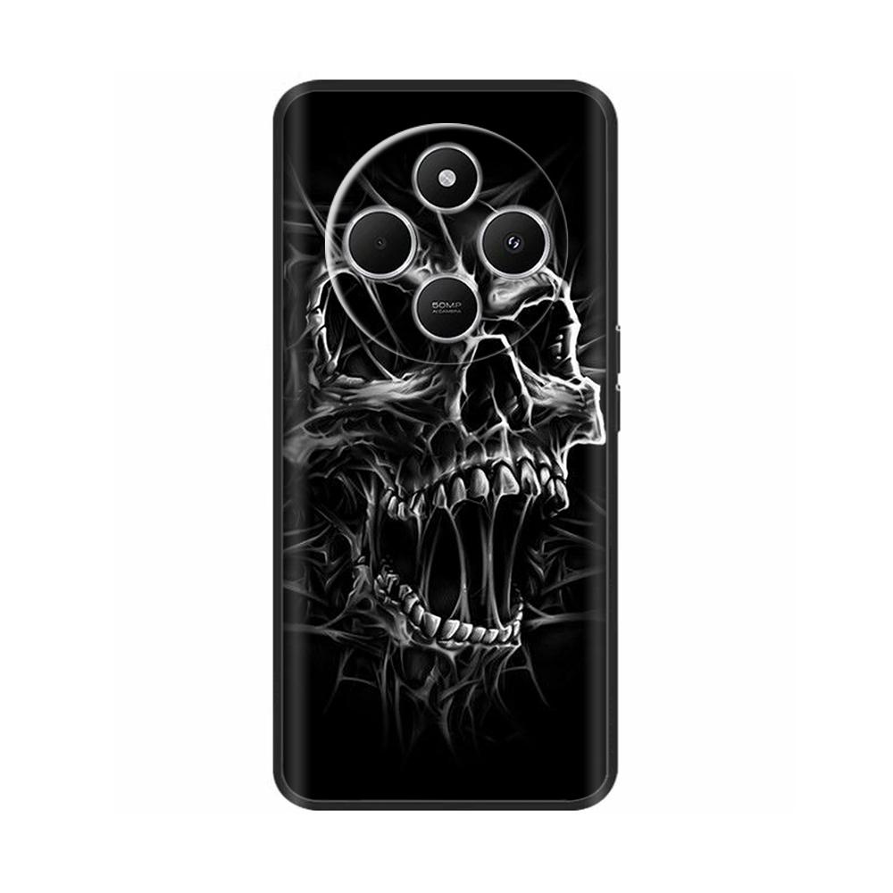 Для Xiaomi Redmi 14C Силиконовый Чехол Милый Рисунок Мягкий ТПУ Чехол для Телефона Для Redmi 14C Fundas Защитная Задняя Крышка 14 C Бампер Чехлы