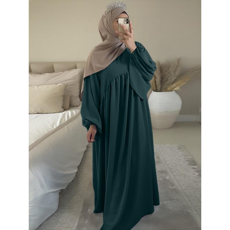 Женское платье-паранджа в стиле пэчворк, большое свободное платье-качели