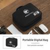 Portable Cable Organizer Waterproof Storage Bag Digital Cable Case For Proton Exora Iriz R3 Wira Saga Satria Magma X50 V6 X70 L3