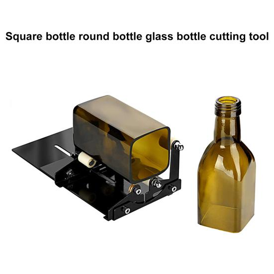 1 комплект резак для стеклянных бутылок, высокопрочный режущий инструмент «сделай сам», квадратный круглый станок для резки стеклянных бутылок для дома