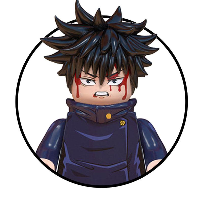 40pcs Jujutsu Kaisen Building Blocks Itadori Yuji Gojo Satoru Ryomen Mini Action Figure Accessories Christmas Gift for Kids