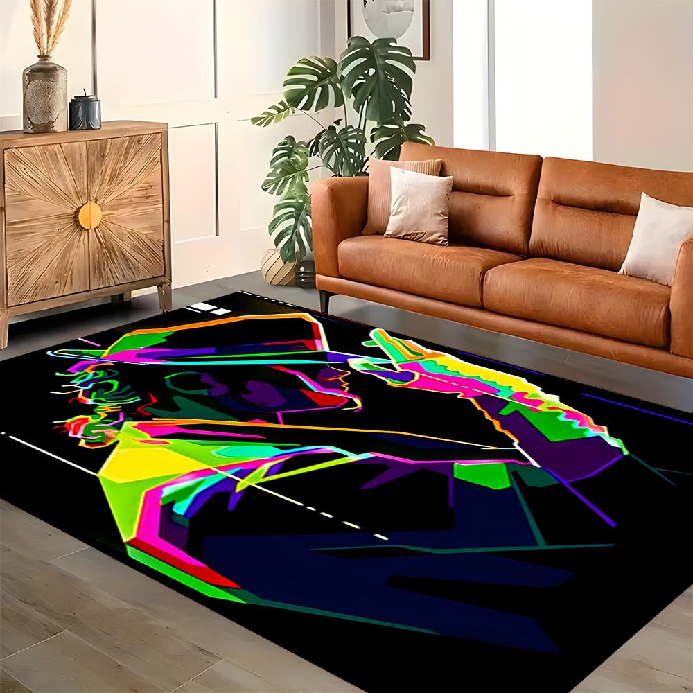 King Of The Stage rug for living rooms, bedrooms, home décor, and as gifts.