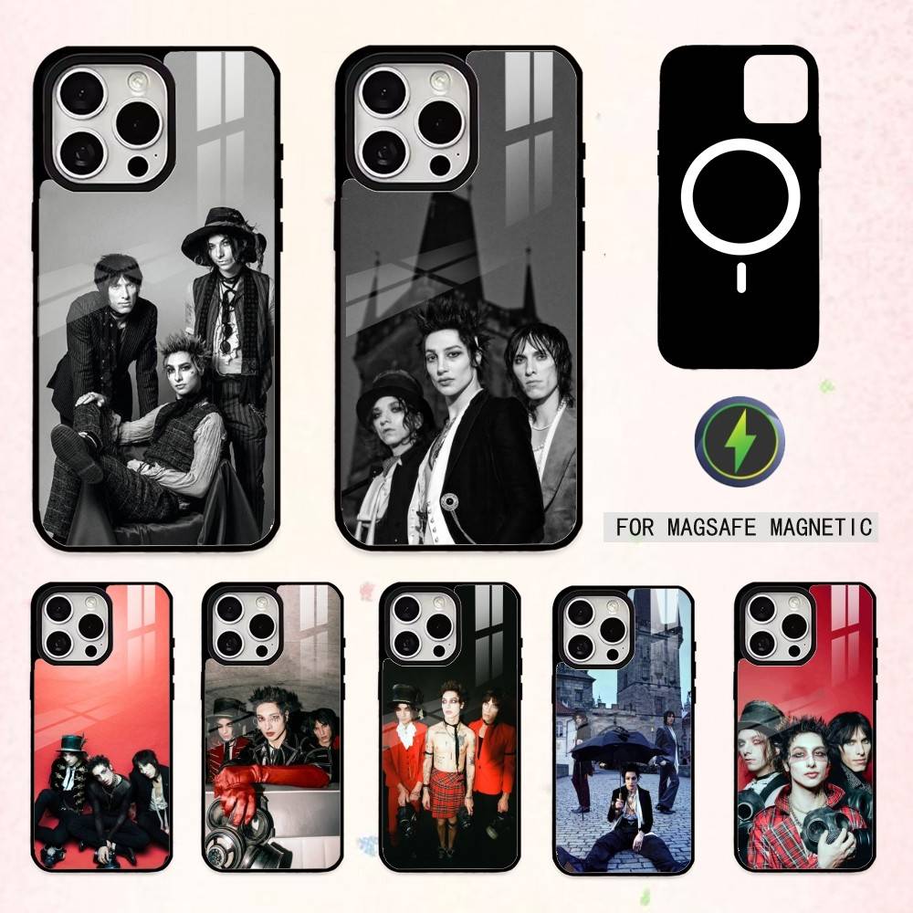 Rock Band Palaye R-Royale Phone Case For iPhone17,16,15,14,13,12,11 Plus,Pro Max Magnetic For Magsafe Wireless Charging