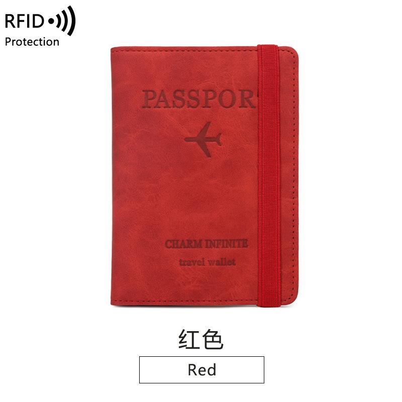 Новая противокражная сумка-кошелек для паспорта, карты вакцинации, документов, билетов, многофункциональный дорожный держатель для паспорта