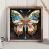 5D DIY Partial Special Shaped Drill Diamond Painting Dream Butterfly Dragonfly