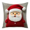 45×45cm Pillowcase 2D Printed Plush Pillow Cover Cute Christmas Throw Pillow Cover  Home Decoration