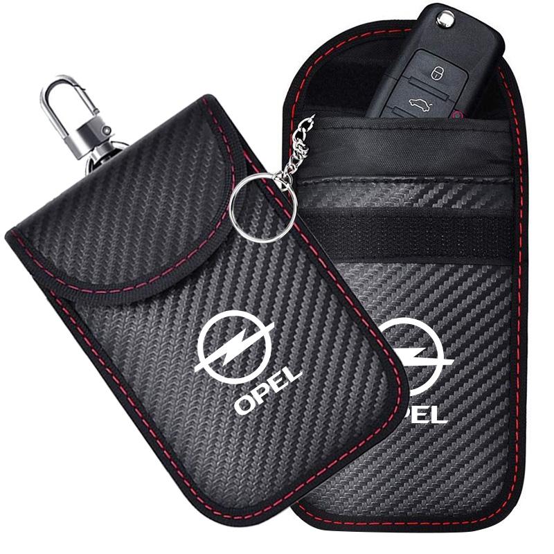 Car Key Shielding Bag Credit Card FOB Signal Blocker Case For Opel Astra H G J Insignia Corsa Zafira Meriva Mokka Bj5