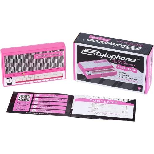 [Exclusive Distributor] Stylophone Pink [Japanese Instruction Manual Included] Stylophone PINK Special Edition Punk Pink Pocket Synthesizer SPECIAL ED
