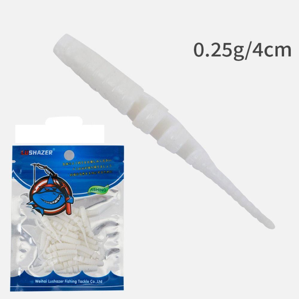 Многоцветные рыболовные мягкие приманки 4 см искусственные приманки рыболовные снасти приманки для зимней рыбалки