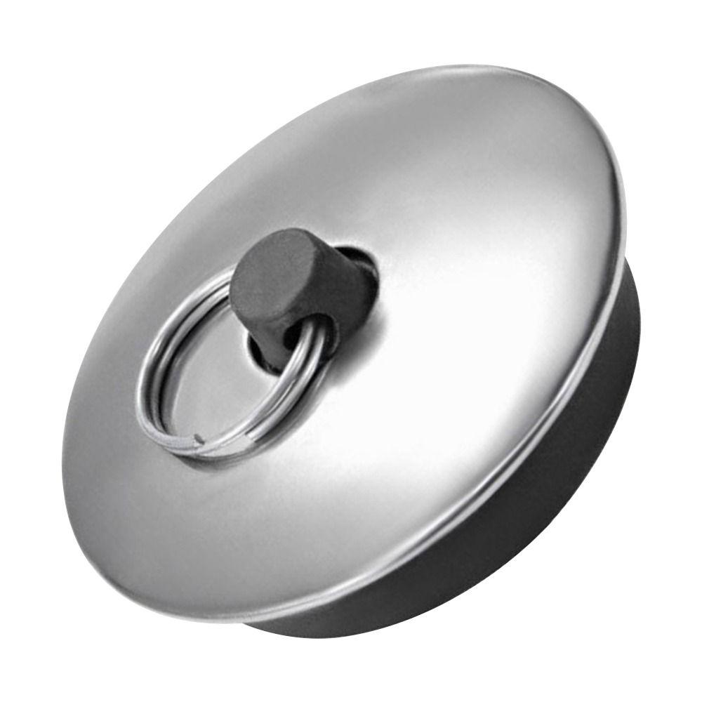 1 шт., простая в использовании пробка для ванны из нержавеющей стали, крышки для ванны, сливная пробка для ванны, раковины, раковины