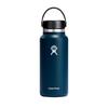 Wide Mouth 32oz 946ml Indigo Stainless Steel Water Bottle (Official Japanese Product)