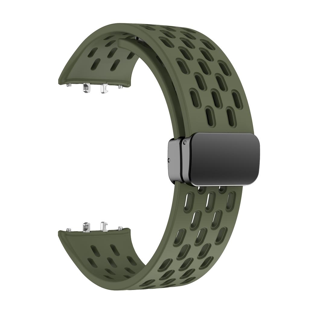 Силиконовый ремешок для Samsung Galaxy fit3, спортивный браслет с магнитной пряжкой, браслет для galaxyfit 3, умные часы, аксессуары для браслета