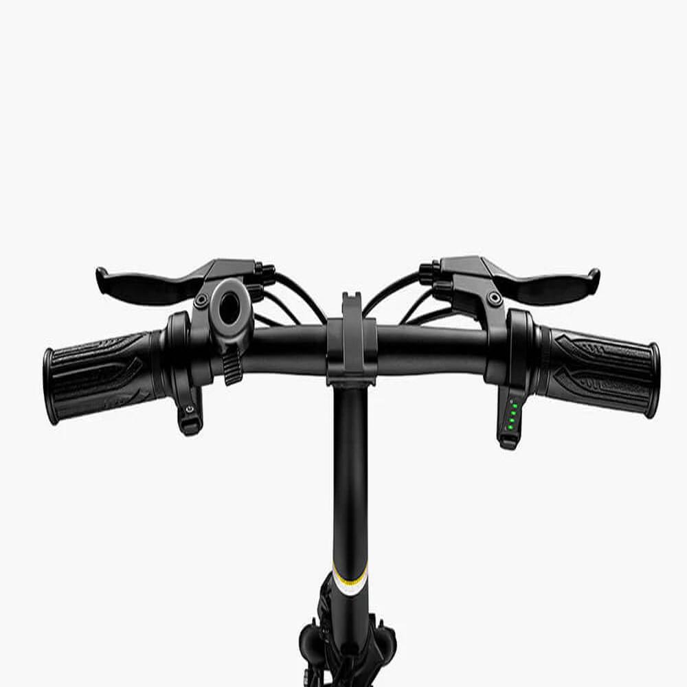 Электровелосипед DYU D3F 14" Мотор 250 Вт Складной Городской Электровелосипед 36В 10Ач Двойной Дисковый Тормоз Максимальная Скорость 25 км/ч Максимальная Нагрузка 120 кг