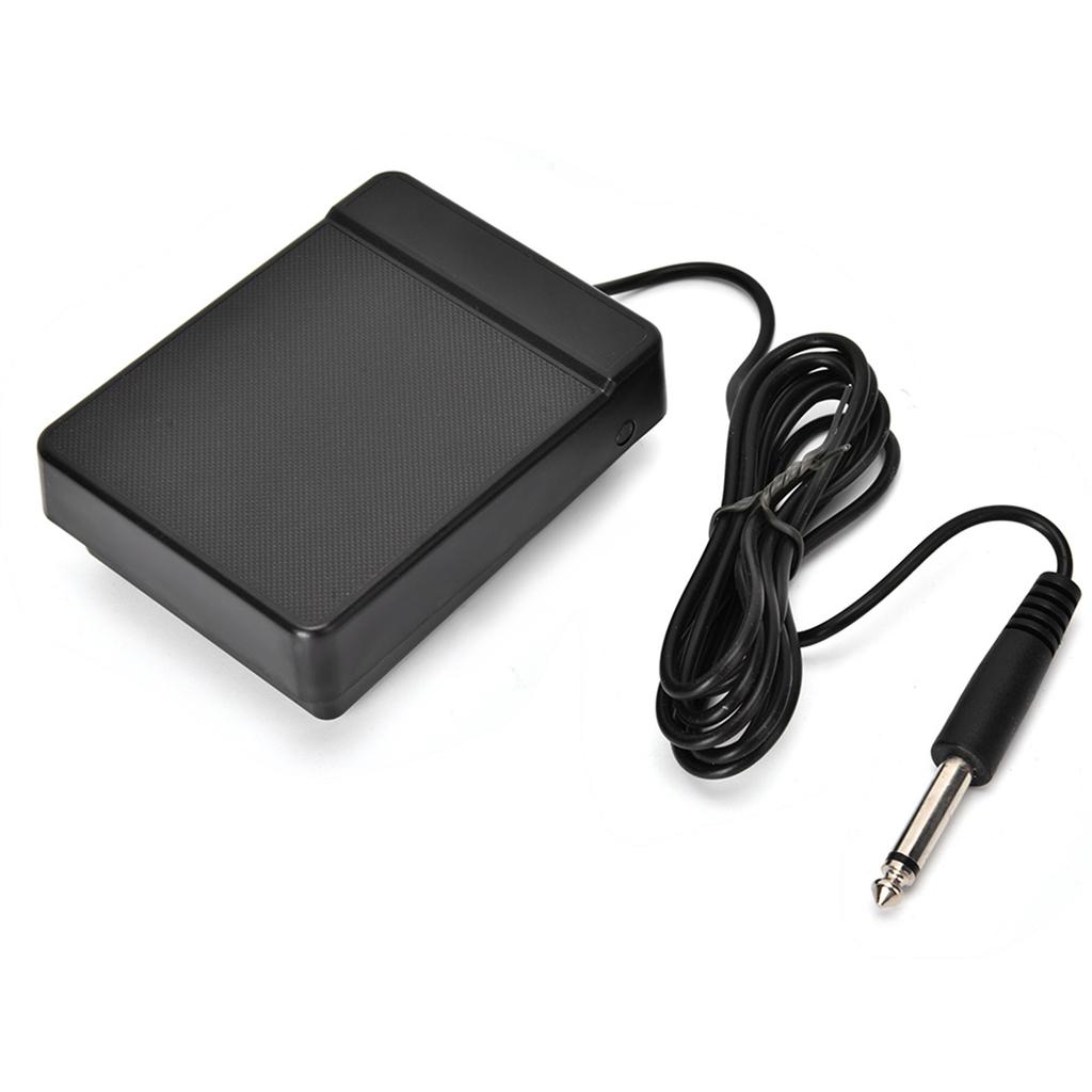 6.35 Foot Sustain Single Pedal Controller for Electronic Keyboard Piano