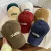 Baseball Hats for Women's Spring and Summer New Soft Top Baseball Cap Trendy Letter Baseball Cap Wide Brim