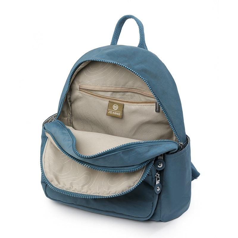 Летний новый рюкзак женский простой большой вместимости для путешествий простой маленький рюкзак модный и легкий школьный рюкзак