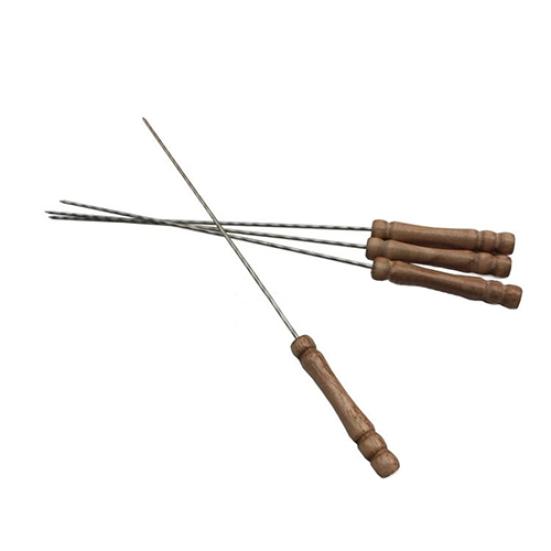 10/12 шт., шампуры для барбекю на открытом воздухе, пикник, барбекю, жареная палочка, игла из нержавеющей стали