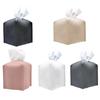 PU Leather Square Tissue Box Cover Napkin Holder Foldable Handkerchief Case For Kitchen Accessories Desktop Storage Organizer