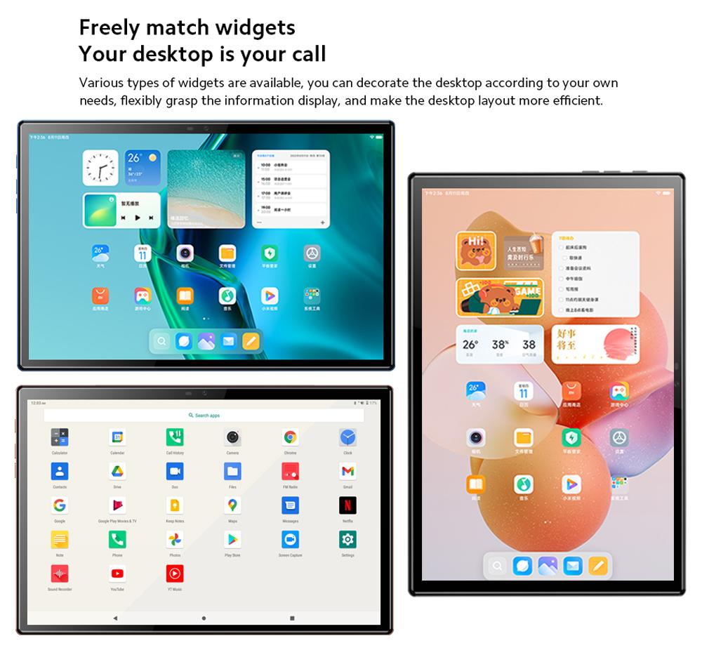 Телефон 4G LTE, 10,1-дюймовый планшетный ПК, восьмиядерный процессор, 8 ГБ ОЗУ, 256 ГБ ПЗУ, высокоскоростные планшеты, Bluetooth, Wi-Fi, планшет