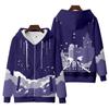 2025 Sky Children of The Light 3D Print Zop Up Женская/Мужская толстовка с капюшоном Уличная одежда Косплей Куртка с капюшоном на молнии Верхняя одежда