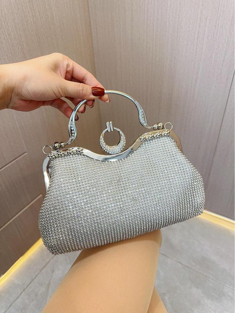 Вечерняя сумочка со стразами для свадеб, дней рождений и вечеринок