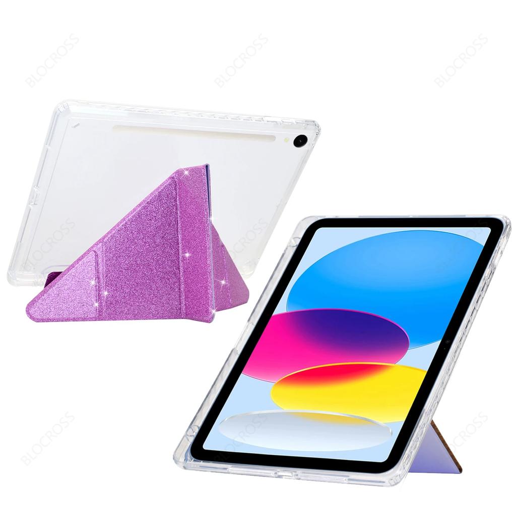 Glittering Sparkly Case for Samsung Galaxy Tab S6 Lite S9 S9FE S10 S10FE 10.9 Case Tab A9+ Plus SM-X210 X215 Pencil Holder Cover