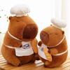 Baker Capybara Doll Creative Chef Kapibala Plush Toy Large Ragdoll Sleeping Pillow