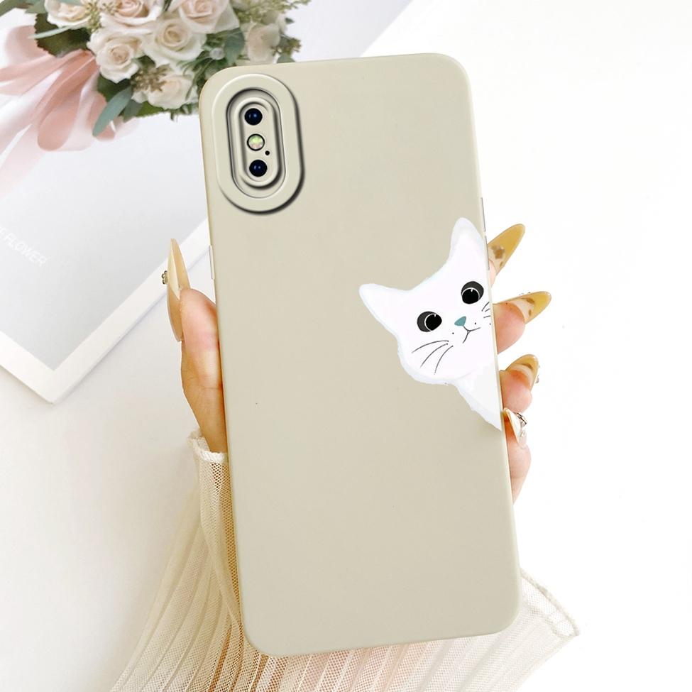 Чехол для iPhone XS Max Чехол Модный Мультяшный Милый Забавный Расписной Силиконовый Чехол для Телефона A1921 A2101 A2102 A2104